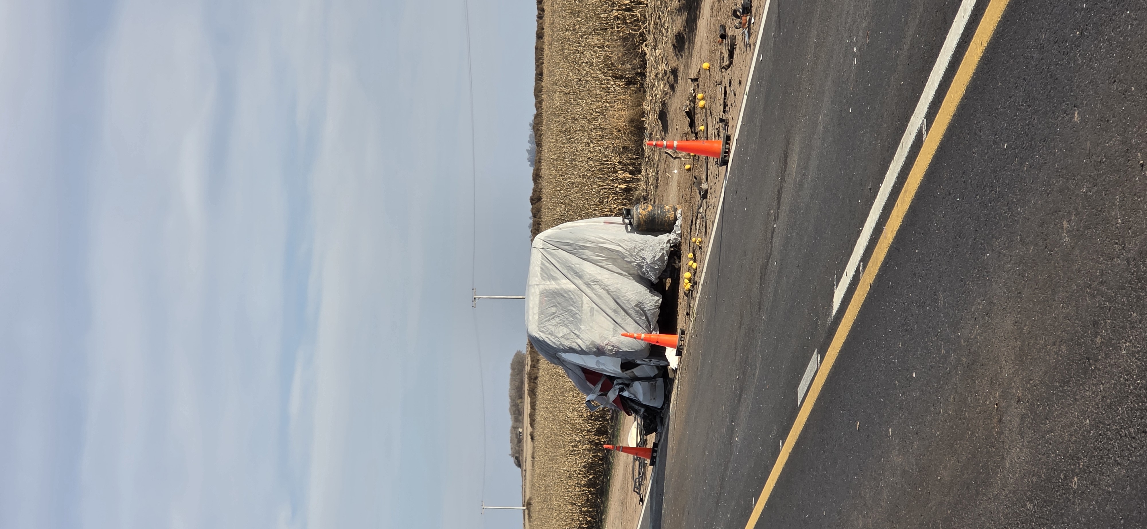 Siniestro fatal en Ruta Provincial 4.